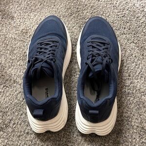Navy Blue Athletic Sneakers